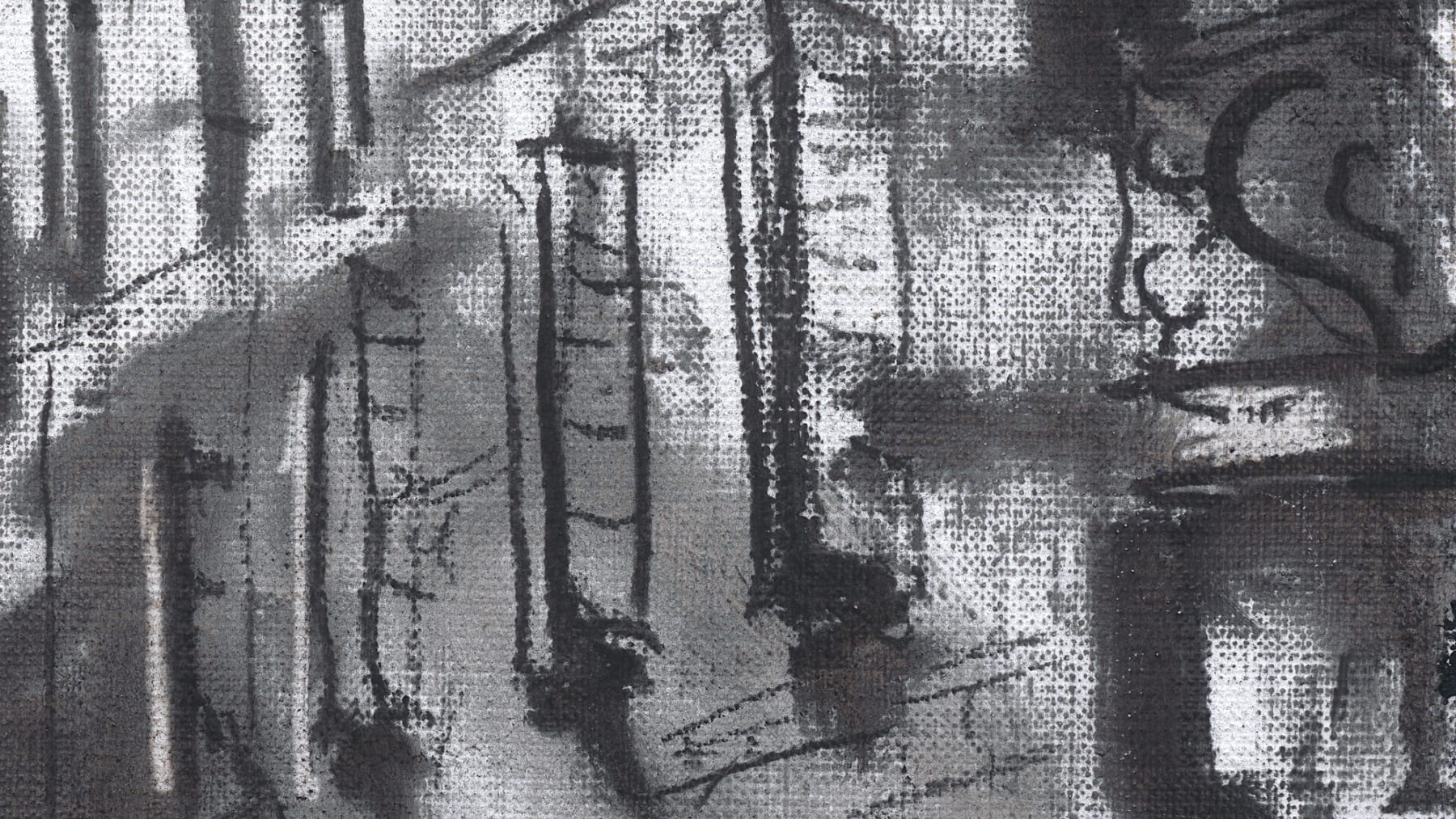 Gerard-Byrne-Le-Cafe-Van-Gogh-Arles-charcoalogy-exhibition-art-gallery-dublin-ireland-drawing-detail