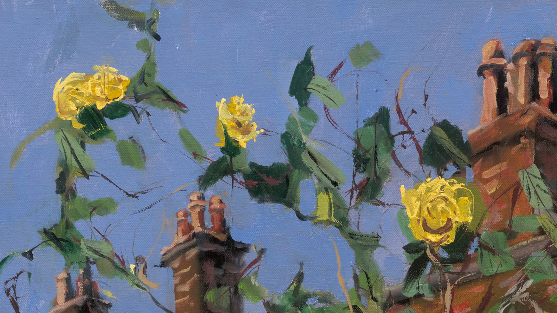 Gerard_Byrne_Silence_is_Golden_Irish_contemporary_impressionism_plein_air_fine_art_painting_detail