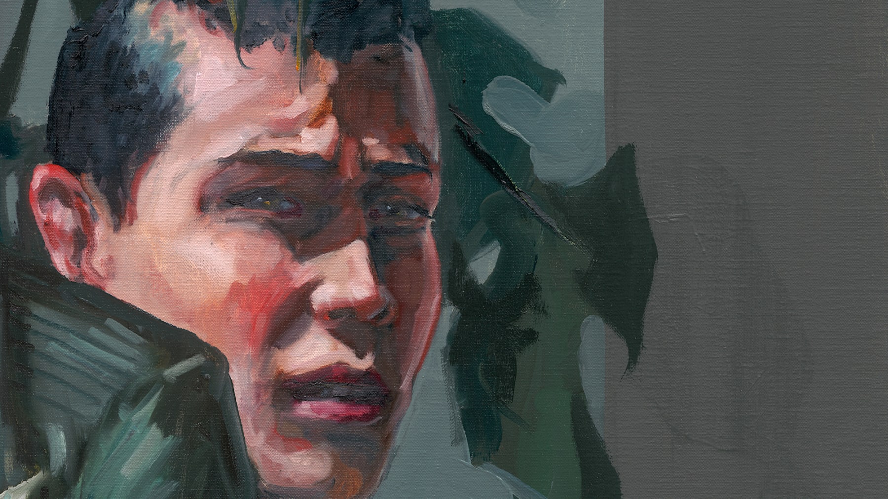 Gerard_Byrne_All_My_Tomorrows_contemporary_irish_art_painting_detail