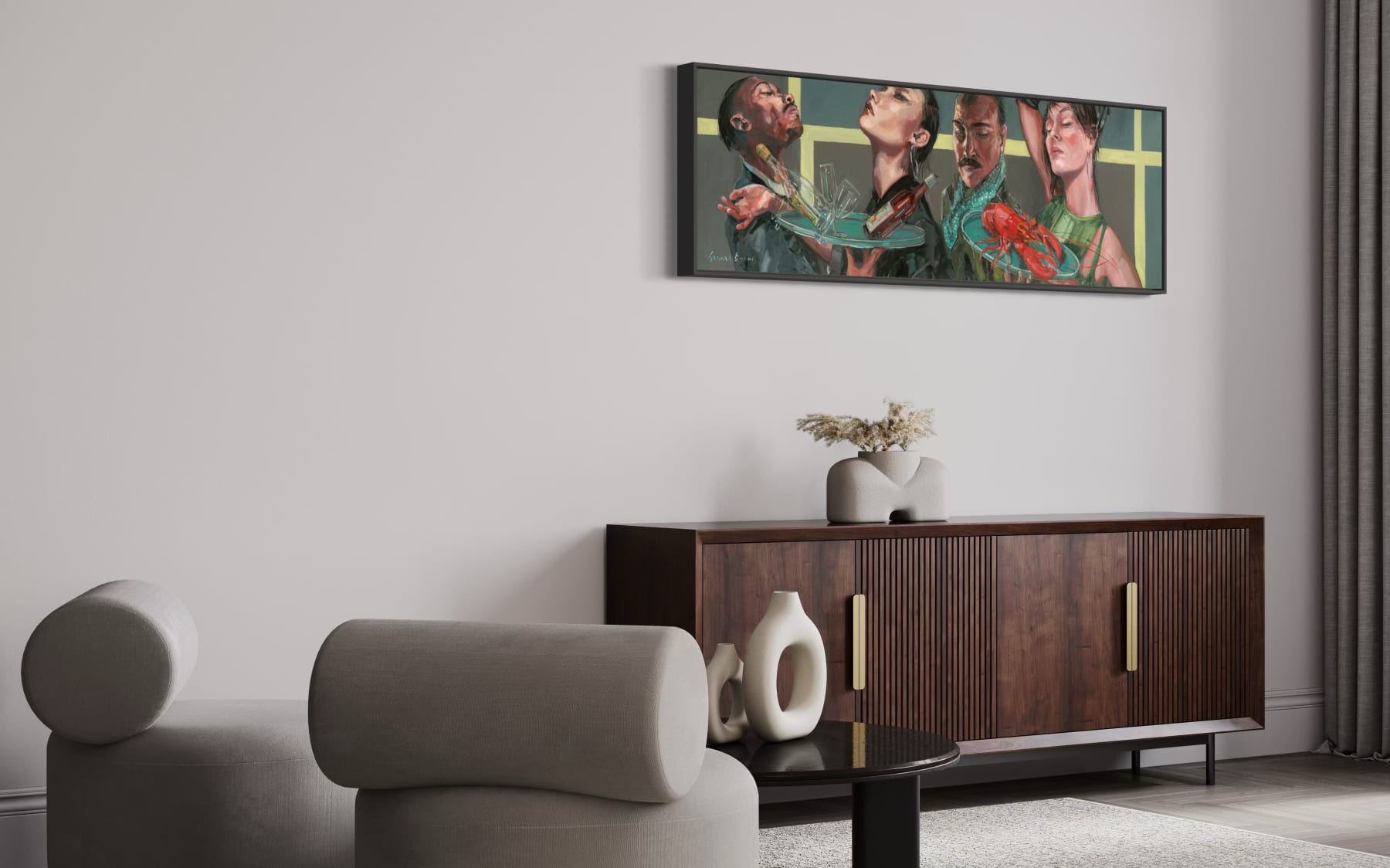 Gerard_Byrne_When_Push_Comes_to_Shove_contemporary_irish_art_interior_decor