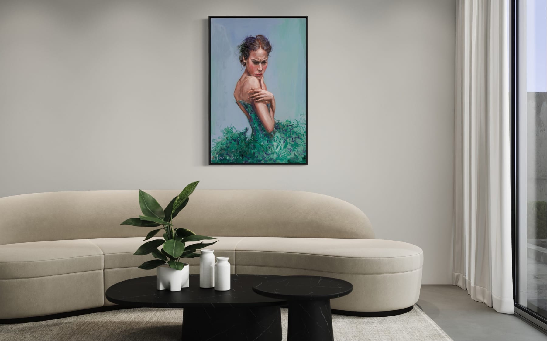 Gerard_Byrne_It's_Not_You_It's_Me_irish_figurative_painter_fine_art_gallery_Dublin_interior_decor