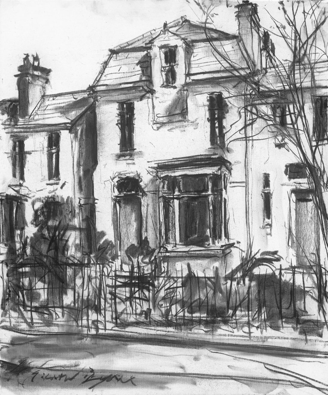 Gerard_Byrne_Not_Alone_modern_irish_impressionism_fine_art_gallery_Dublin_Ireland