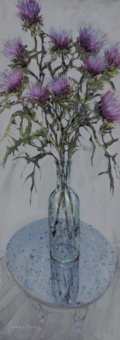 Gerard_Byrne_Artichokes_Blossom_irish_contemporary_figurative_painting_art_gallery_dublin_ireland