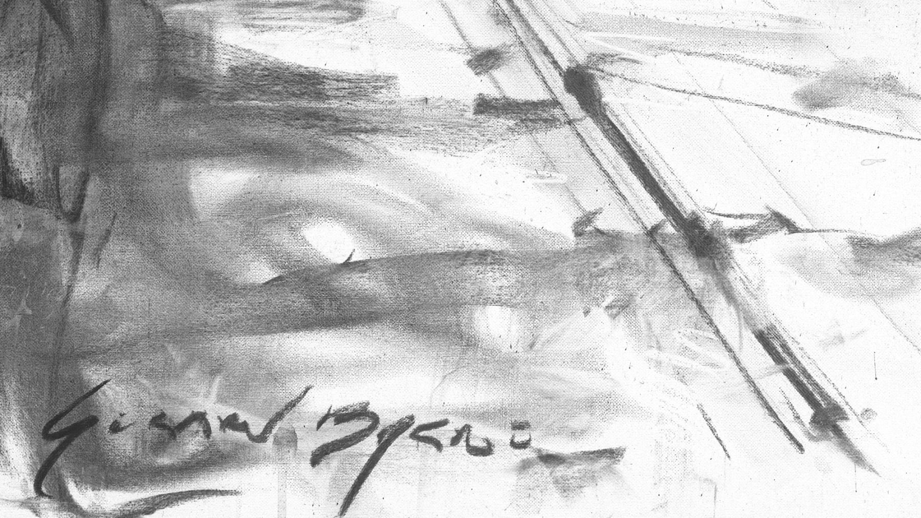 Gerard_Byrne_Thing_Can_Only_Get_Better_modern_irish_impressionism_fine_art_gallery_Dublin_Ireland_charcoal_artist_signature