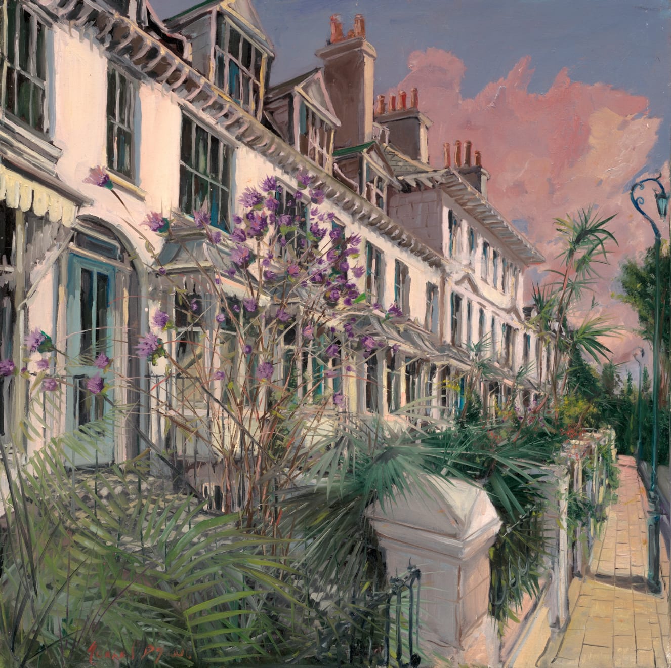 Gerard-Byrne_Sunset-at-Clifton-Terrace-Brighton-modern-impressionism-art-gallery-Dublin-Ireland