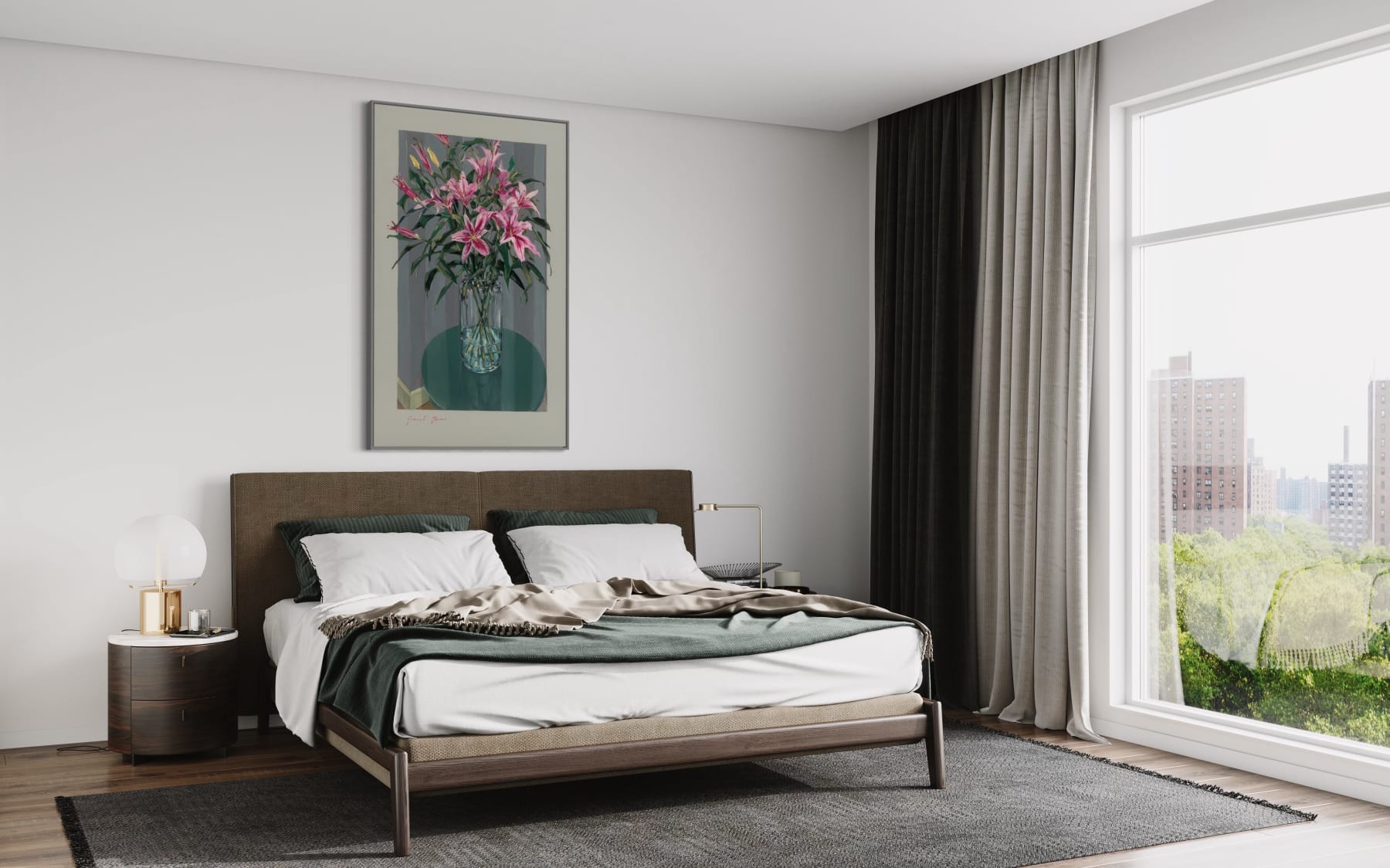 Gerard-Byrne-Floral-Serenade-art-gallery-Dublin-Ireland-interior-design