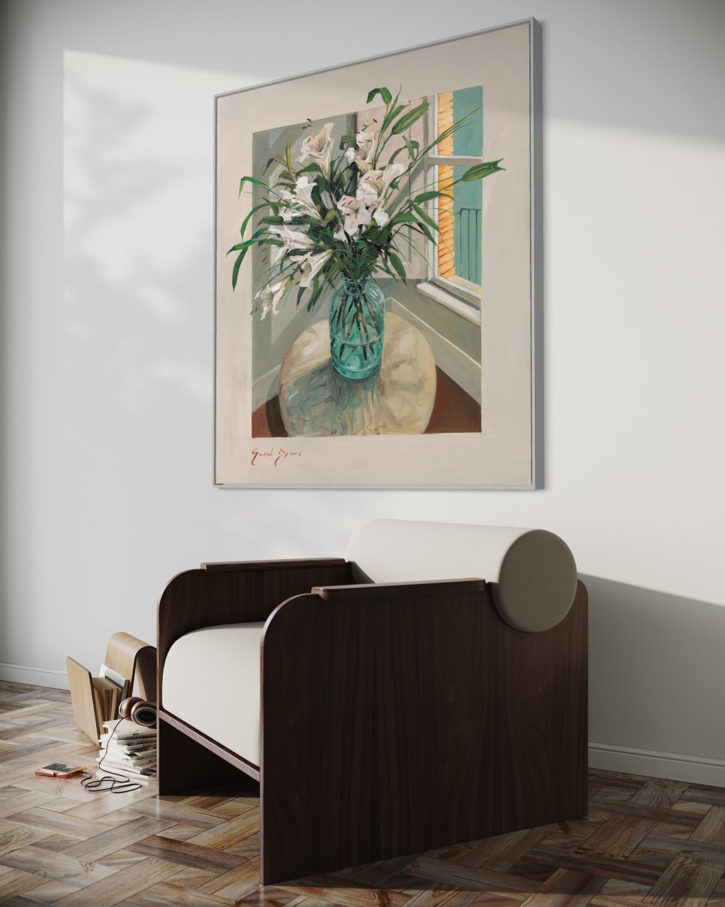 Gerard-Byrne-Floral-Moments-III-irish-artist-art-gallery-Dublin-Ireland-painting-detail-interior-decor