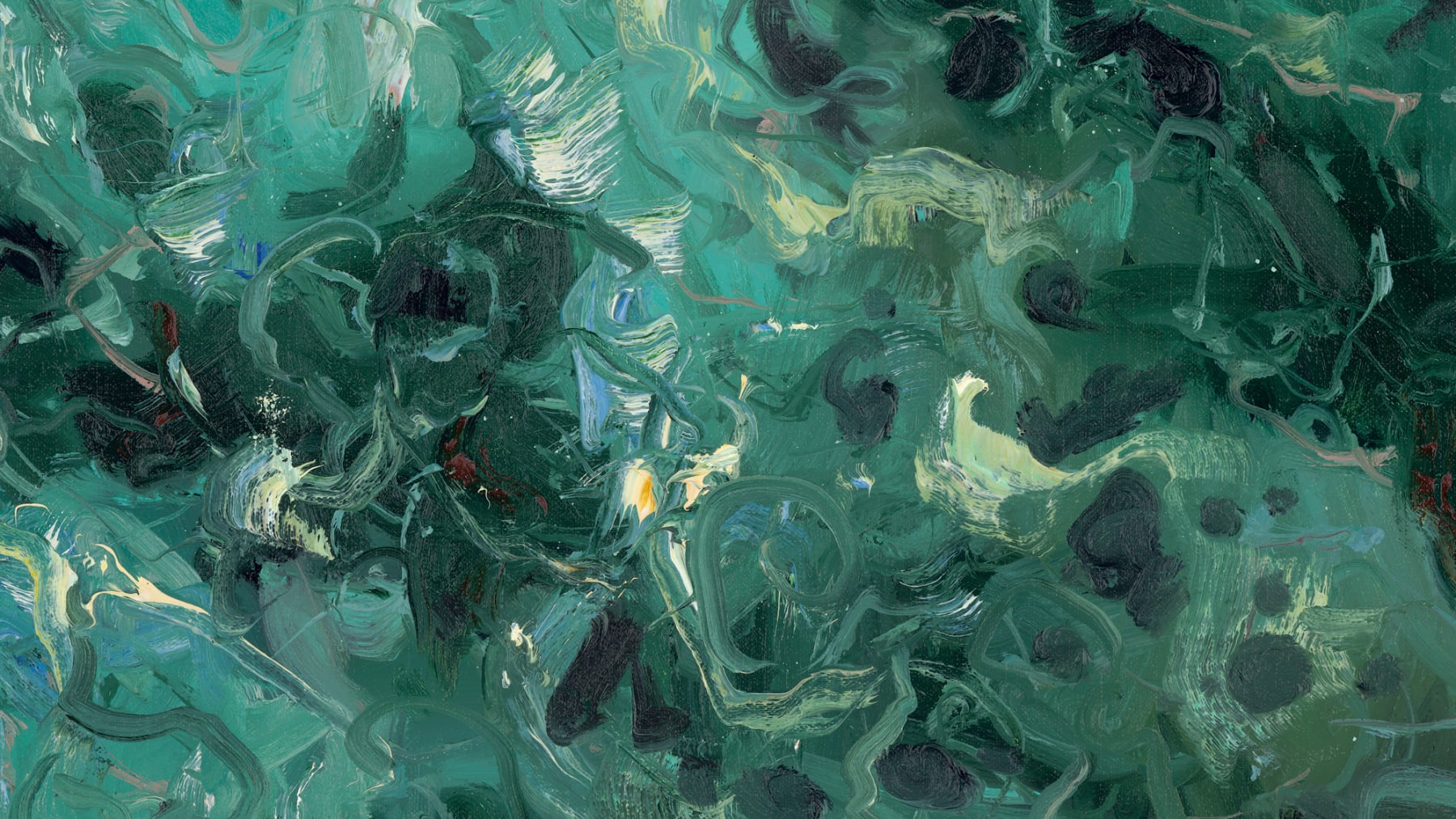 Gerard Byrne_Watching_the_Waves _IV_contemporary_irish_art_painting_detail