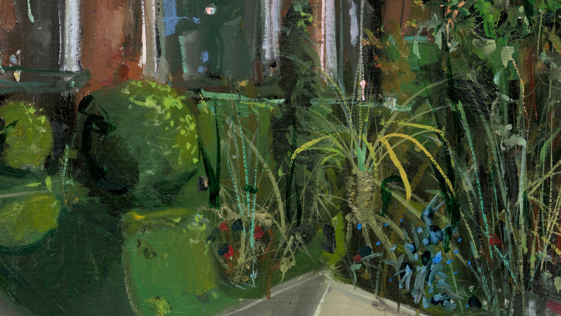 Gerard_Byrne_Serene_Setting_modern_irish_impressionism_painting_detail