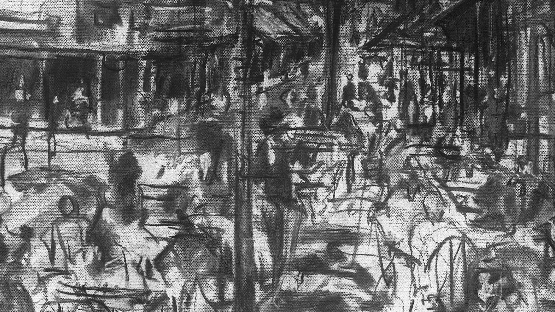 Gerard_Byrne_Bloomsday_Rehearsal_Glasthule_modern_impressionism_fine_art_gallery_Dublin_Ireland_drawing_detail
