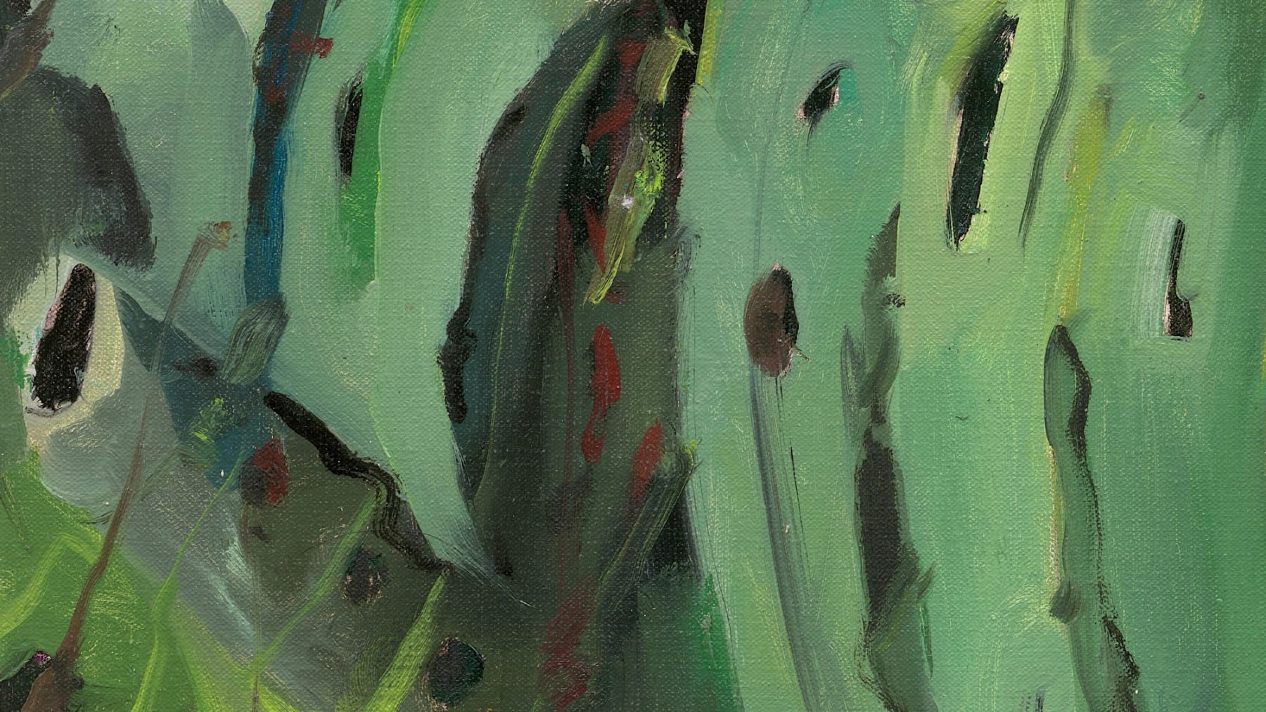 Gerard-Byrne-Window-to-Wilderness-Irish-modern-Impressionism-art-gallery-Dublin-Ireland-painting-detail