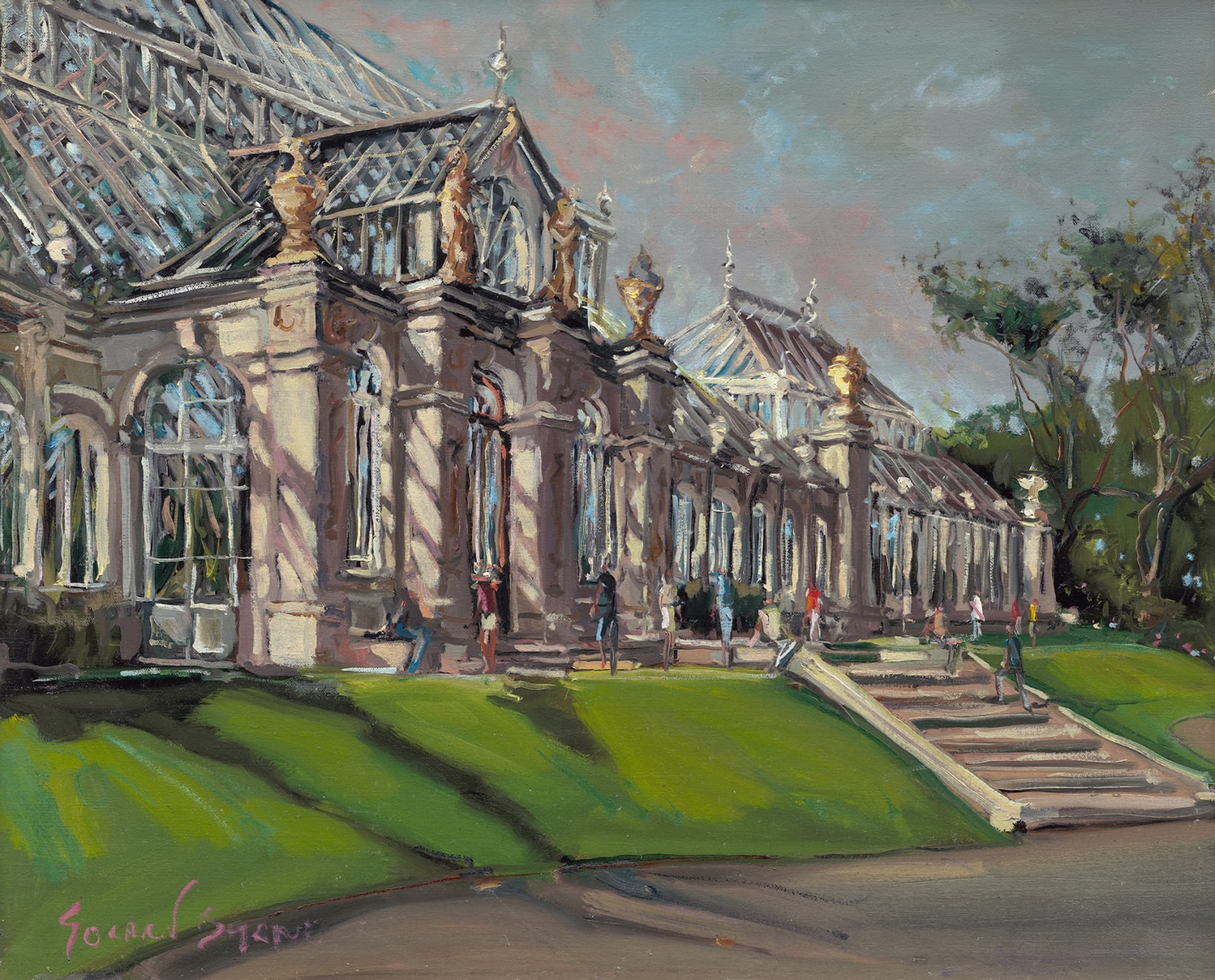 Gerard Byrne, The Temperate House in the Afternoon Sun. Kew Gardens, 2018