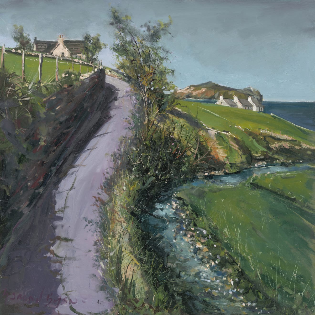 Gerard-Byrne-Country-Road-Take-Me-Home-To-The-Sea-Exhibition-Greenlane-Gallery-Dingle-Kerry-contemporary-irish-impressionism