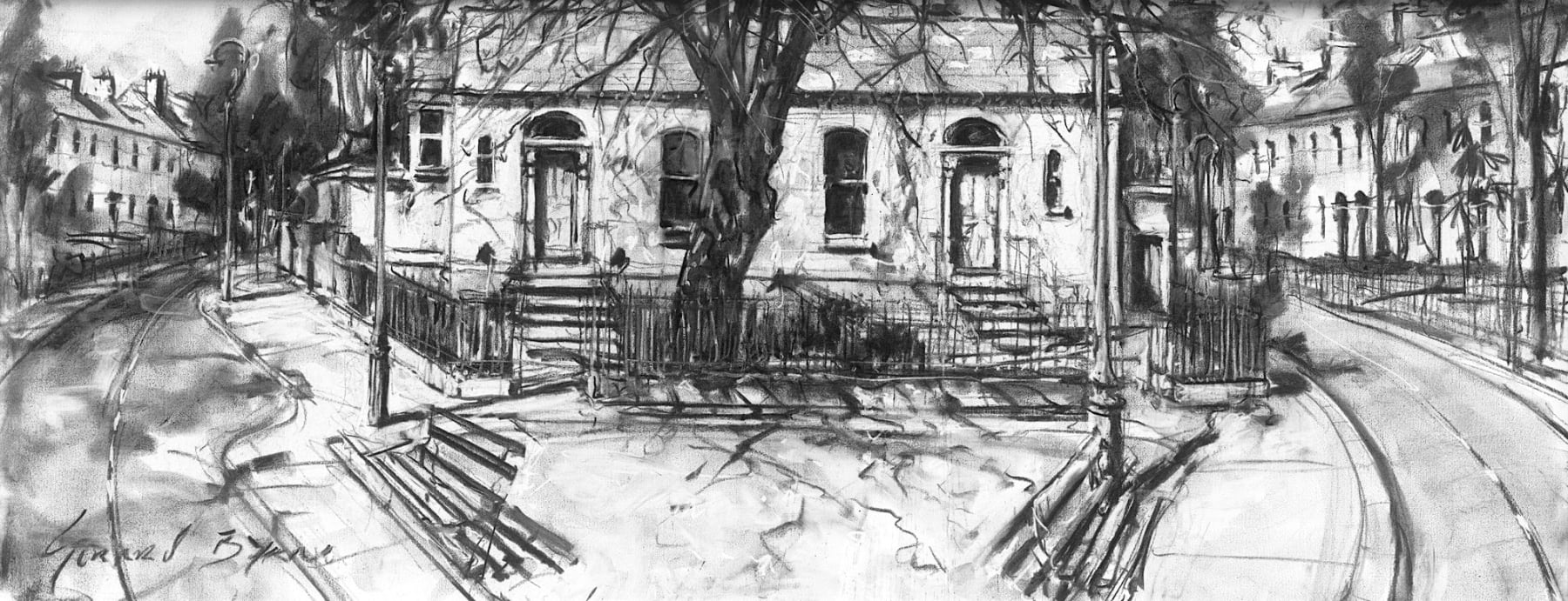 Gerard_Byrne_Time_to_Reflect_Ashfield_Road_Ranelagh_Charcoalogy_exhibition_art_gallery_Dublin_Ireland
