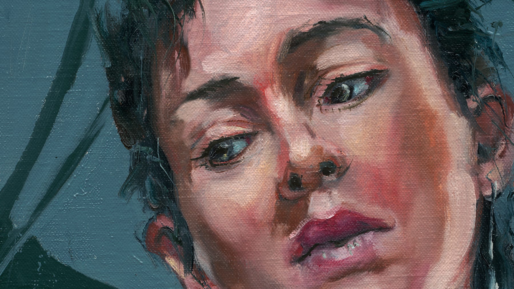 Gerard_Byrne_The_Thrill_is_Gone_contemporary_irish_art_painting_detail