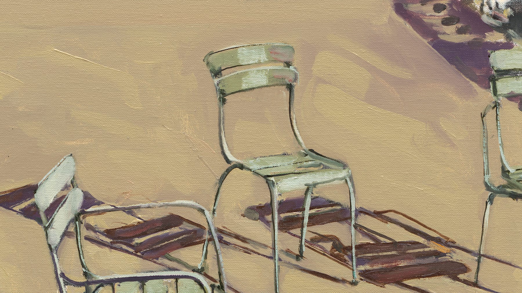 Gerard-Byrne-Park-Chairs-IV-Paris-art-gallery-Dublin-Ireland-painting-detail