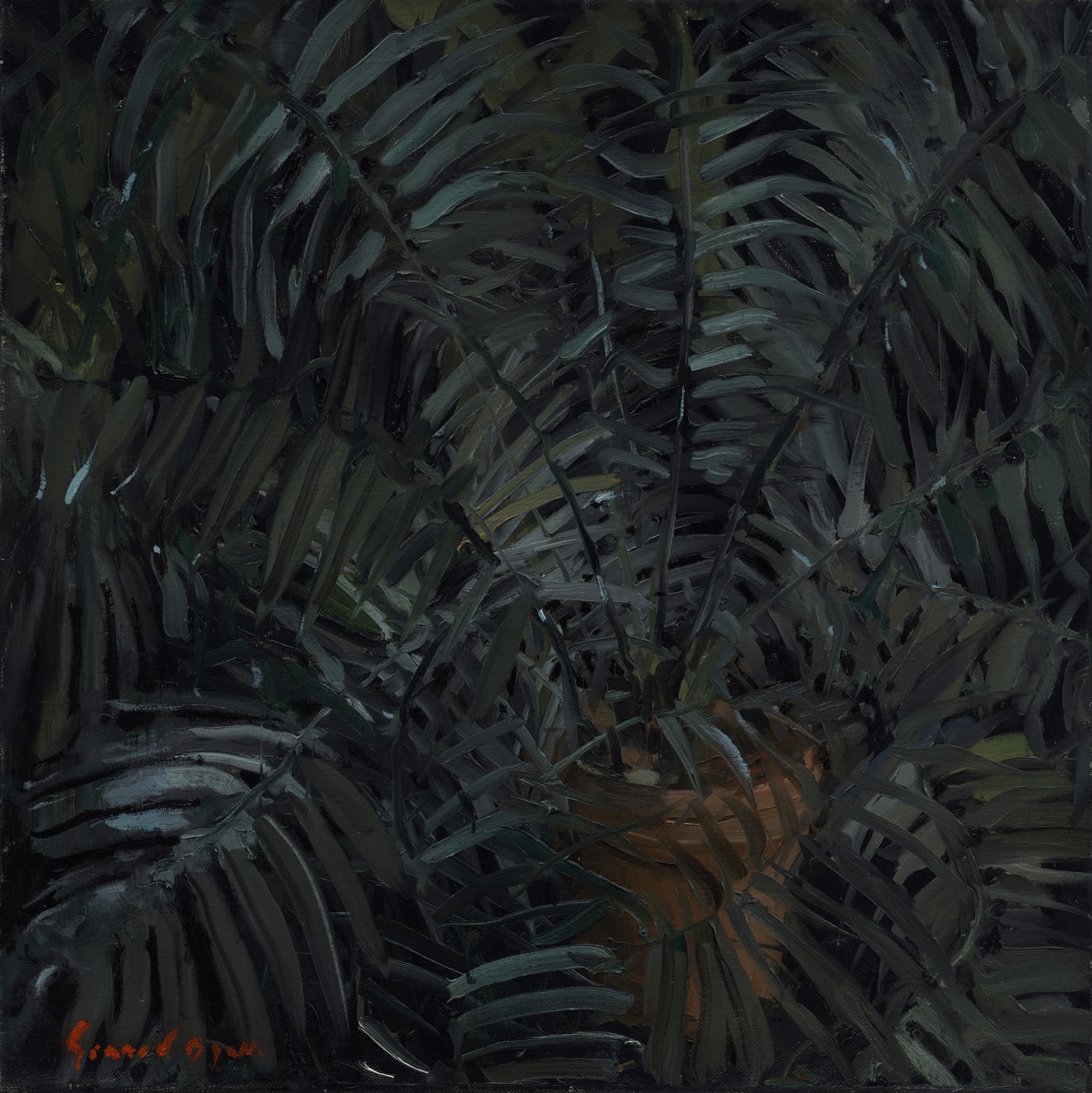 Gerard_Byrne_Between_the_Leaves_botanical_art_contemporary_impressionism_fine_art_gallery_Dublin_Ireland