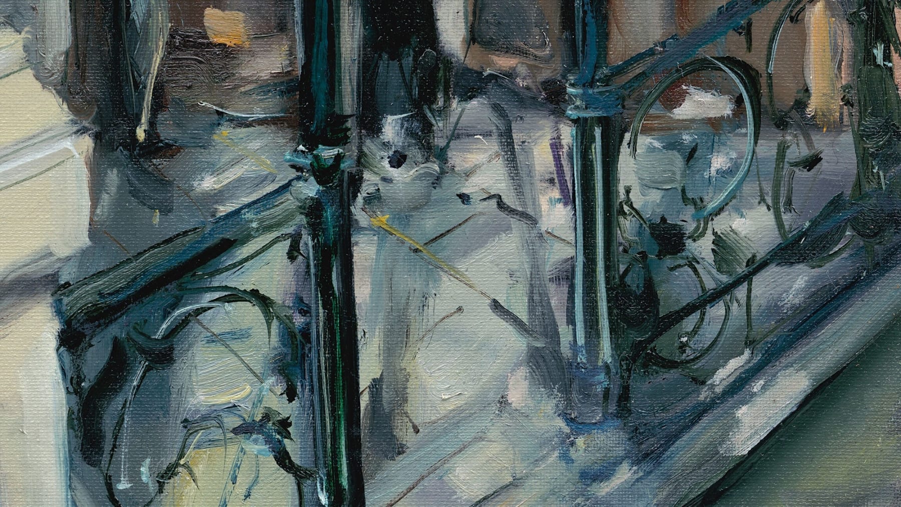 Gerard-Byrne-Grand-Old-Lady-Shelbourne-Hotel-irish-modern-impressionism-art-gallery-Dublin-painting-detail