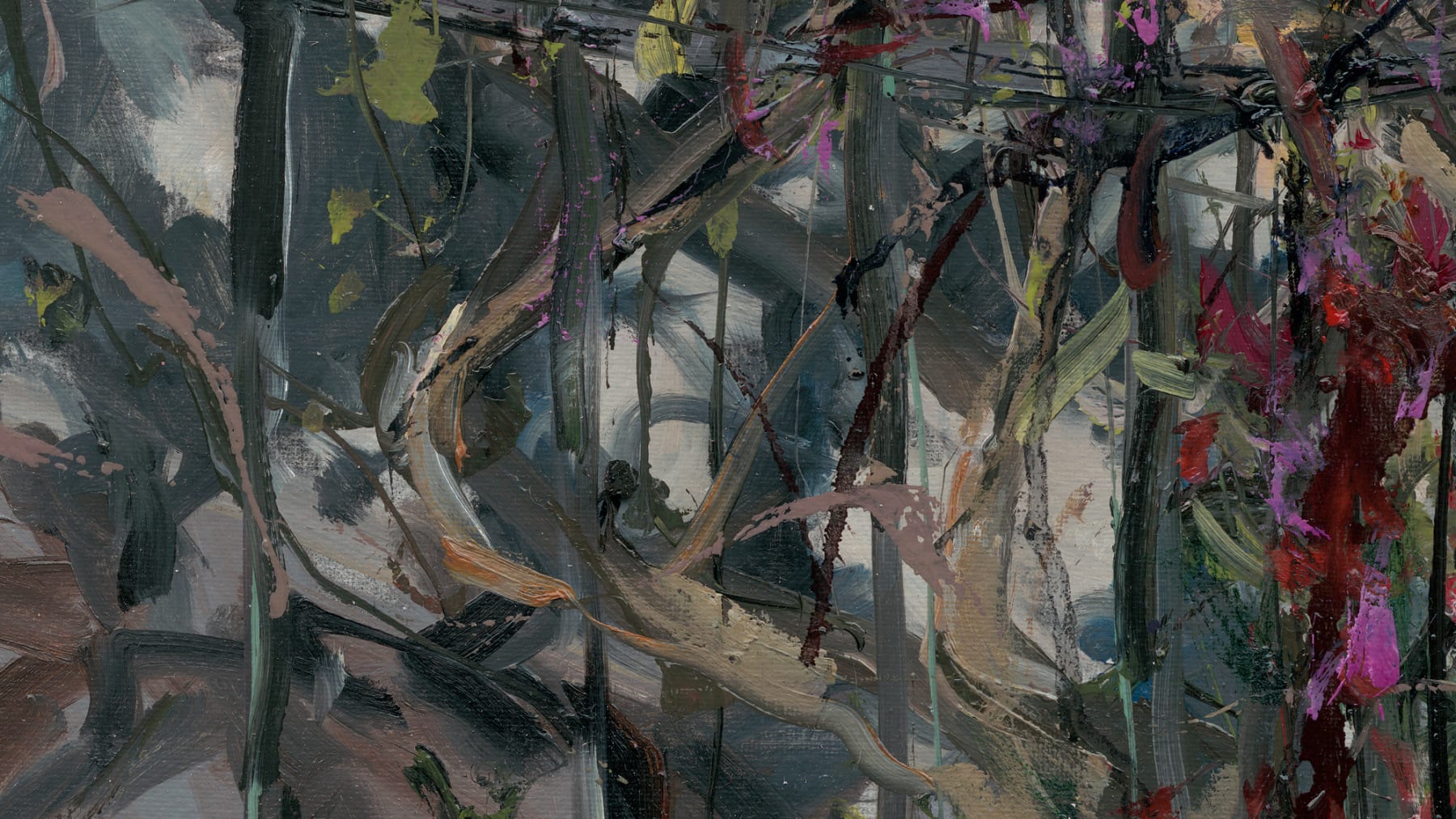 Gerard_Byrne_Portobello_Pink_Door_in_Spring_modern_irish_impressionism_fine_art_gallery_Dublin_Ireland_painting_detail