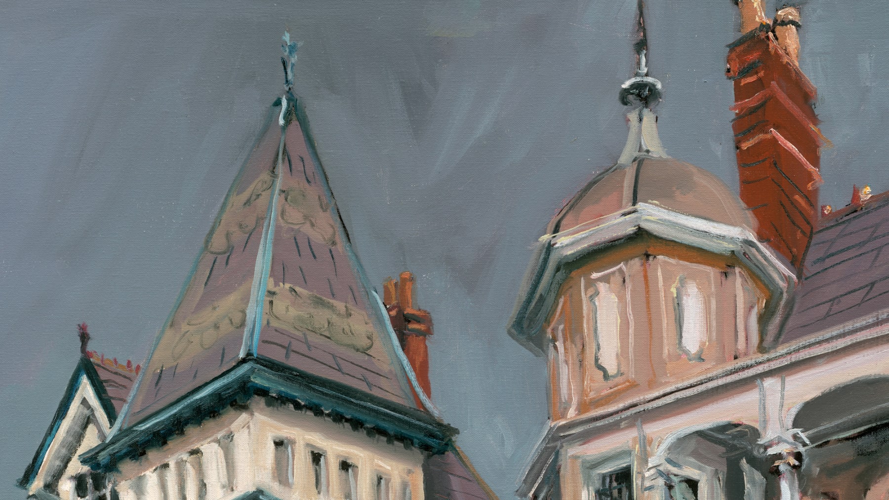 Gerard_Byrne_Edwardian_Splendour_Irish_contemporary_impressionism_painting_detail