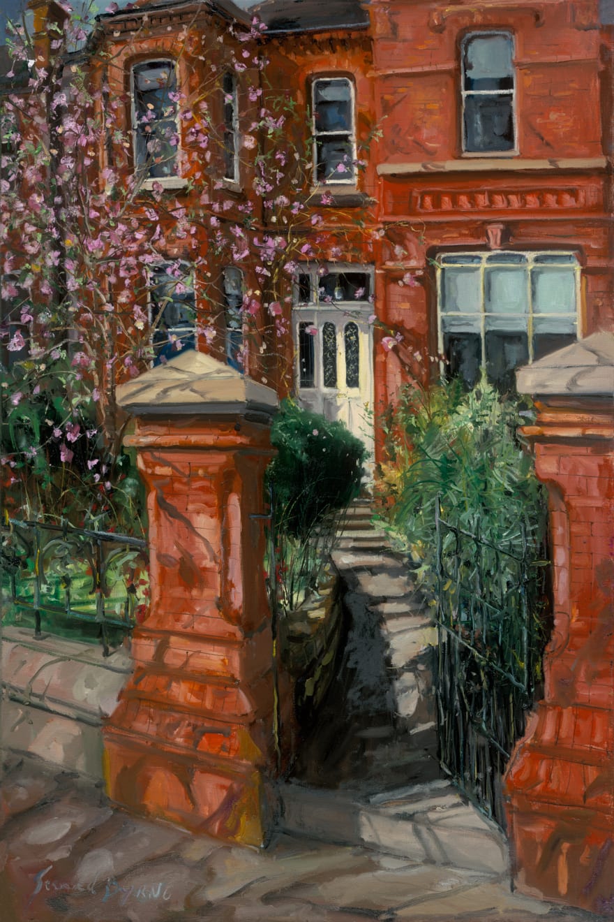 Gerard_Byrne_Morning_Shadows_modern_impressionism_fine_art_gallery_Dublin