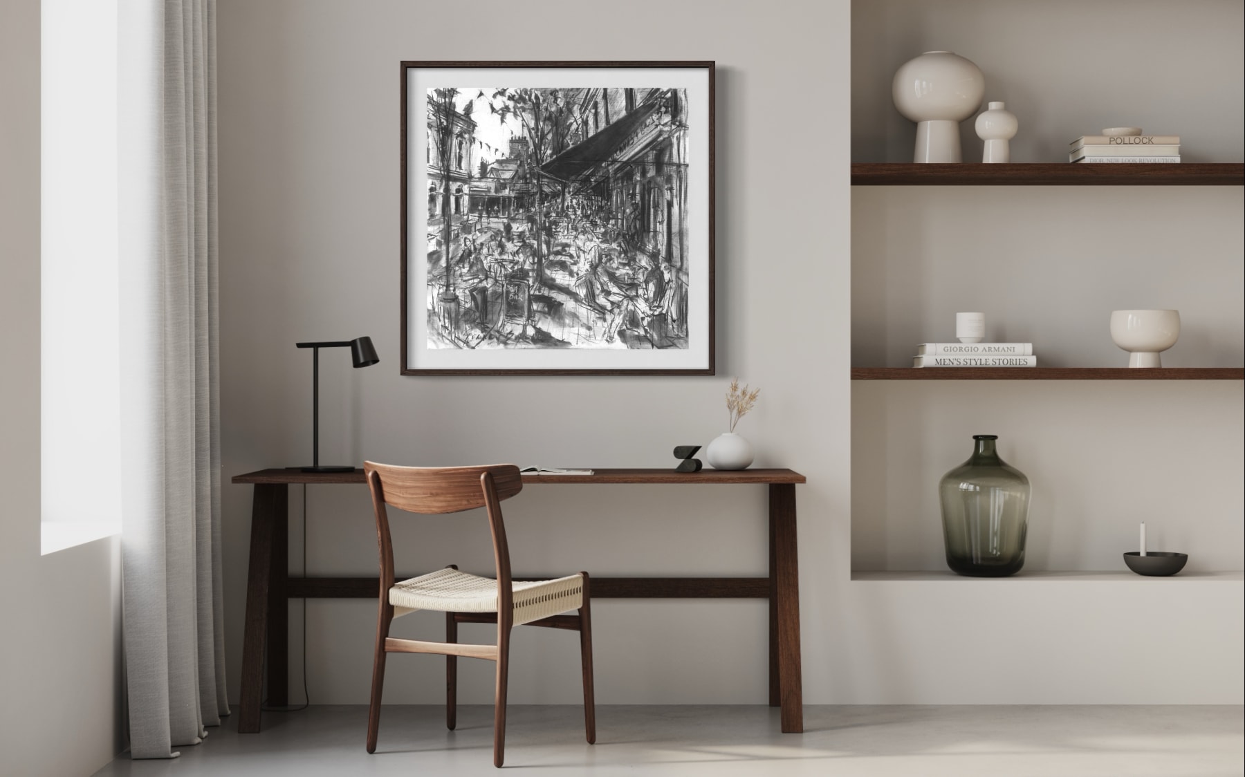 Gerard_Byrne_Bloomsday_Rehearsal_Glasthule_modern_impressionism_fine_art_gallery_Dublin_Ireland_interior_design