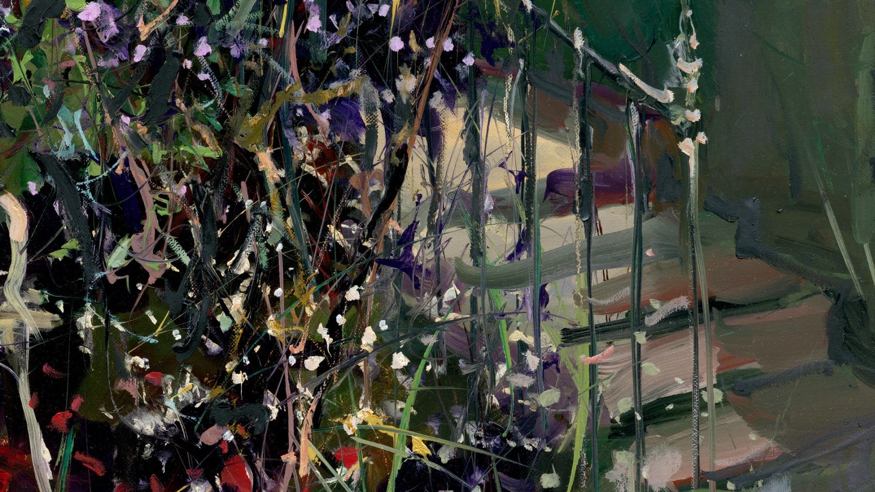 Gerard-Byrne-Summer-Garden-Ranelagh-irish-modern-impressionism-art-gallery-dublin-painting-detail