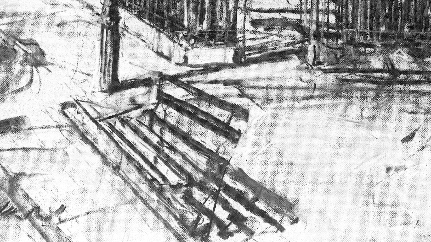 Gerard_Byrne_Time_to_Reflect_Ashfield_Road_Ranelagh_Charcoalogy_exhibition_art_gallery_Dublin_Ireland_drawing_detail