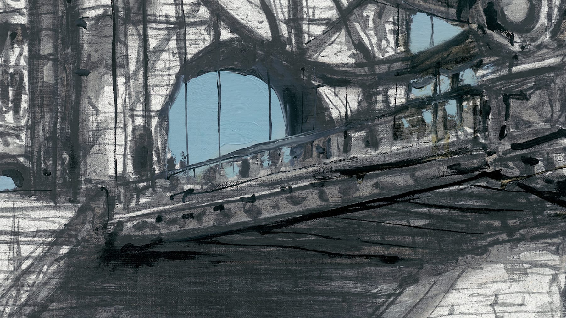 Gerard-Byrne-Tower-Bridge-I-London-charcoalogy-exhibition-art-gallery-dublin-ireland-drawing-detail