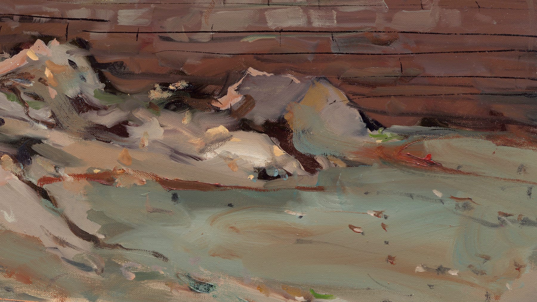 Gerard Byrne, Sandycove. Ladies Beach, 2018