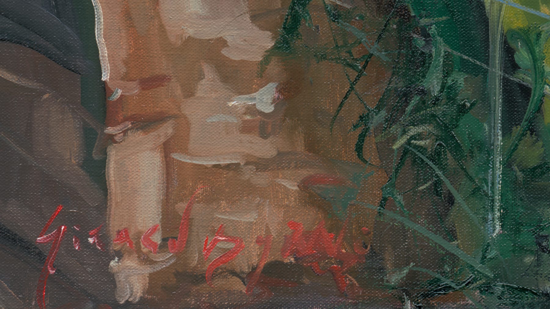 Gerard-Byrne-Dream-Silence-Dalkey-irish-modern-impressionism-art-gallery-Dublin-Ireland-artist-signature