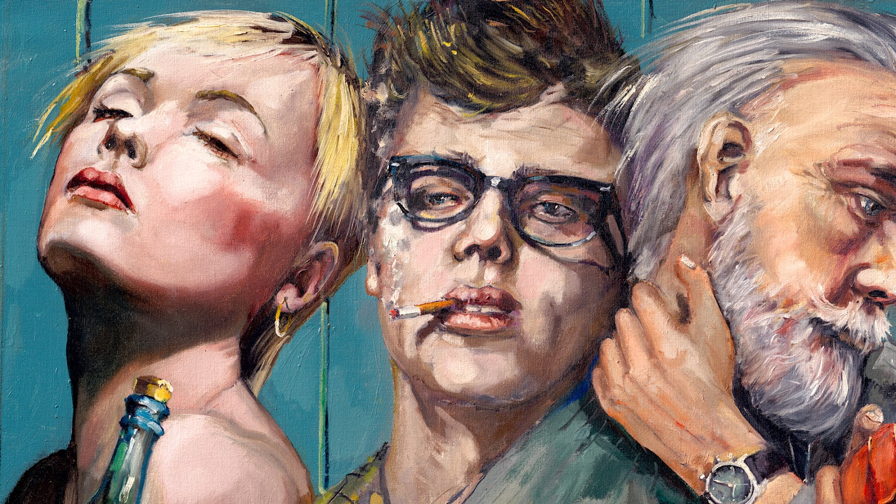 Gerard_Byrne_Luxurious_Problems_contemporary_irish_art_painting_detail