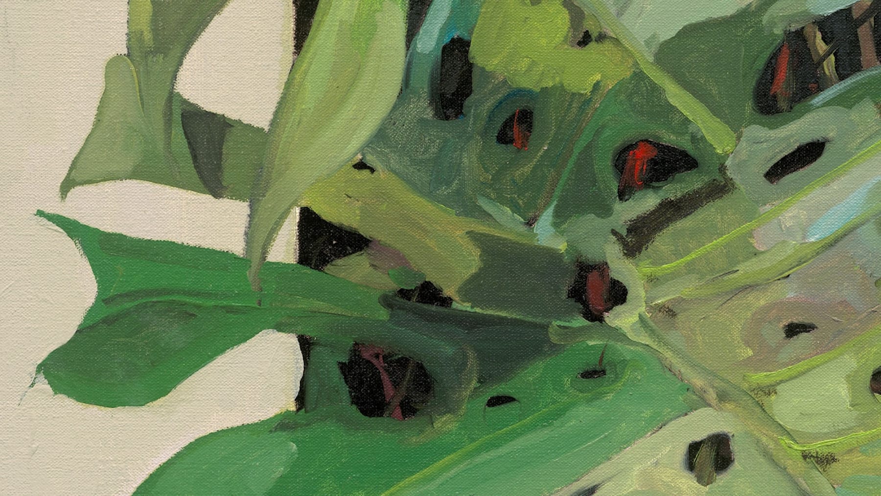 Gerard-Byrne-Window-to-Wilderness-Irish-modern-Impressionism-art-gallery-Dublin-Ireland-painting-detail