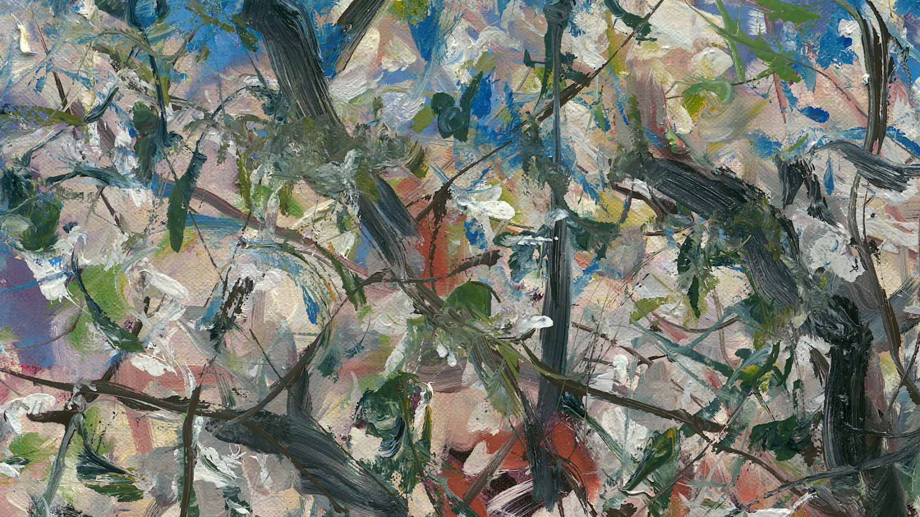 Gerard_Byrne_The_Secret_Garden_modern_irish_impressionism_painting_detail