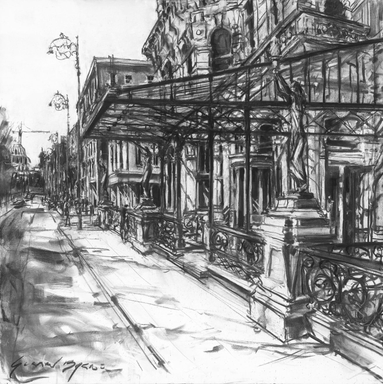 Gerard_Byrne_Thing_Can_Only_Get_Better_modern_irish_impressionism_fine_art_gallery_Dublin_Ireland