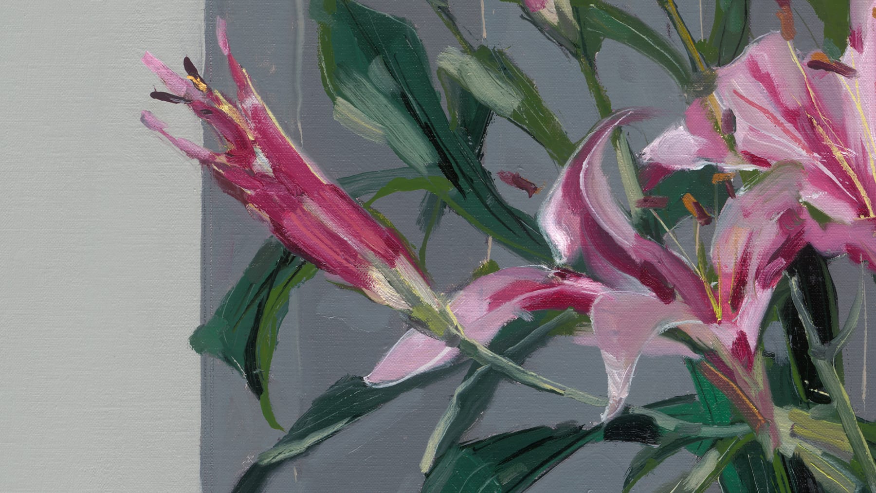 Gerard_Byrne_Floral_Serenade_contemporary_irish_art_painting_detail