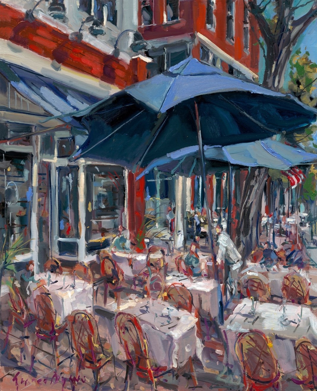 Gerard_Byrne_Le_Charlot_Beneath_the_Parasol_art_exhibition_Slattery_Gallery_Southampton_New_York