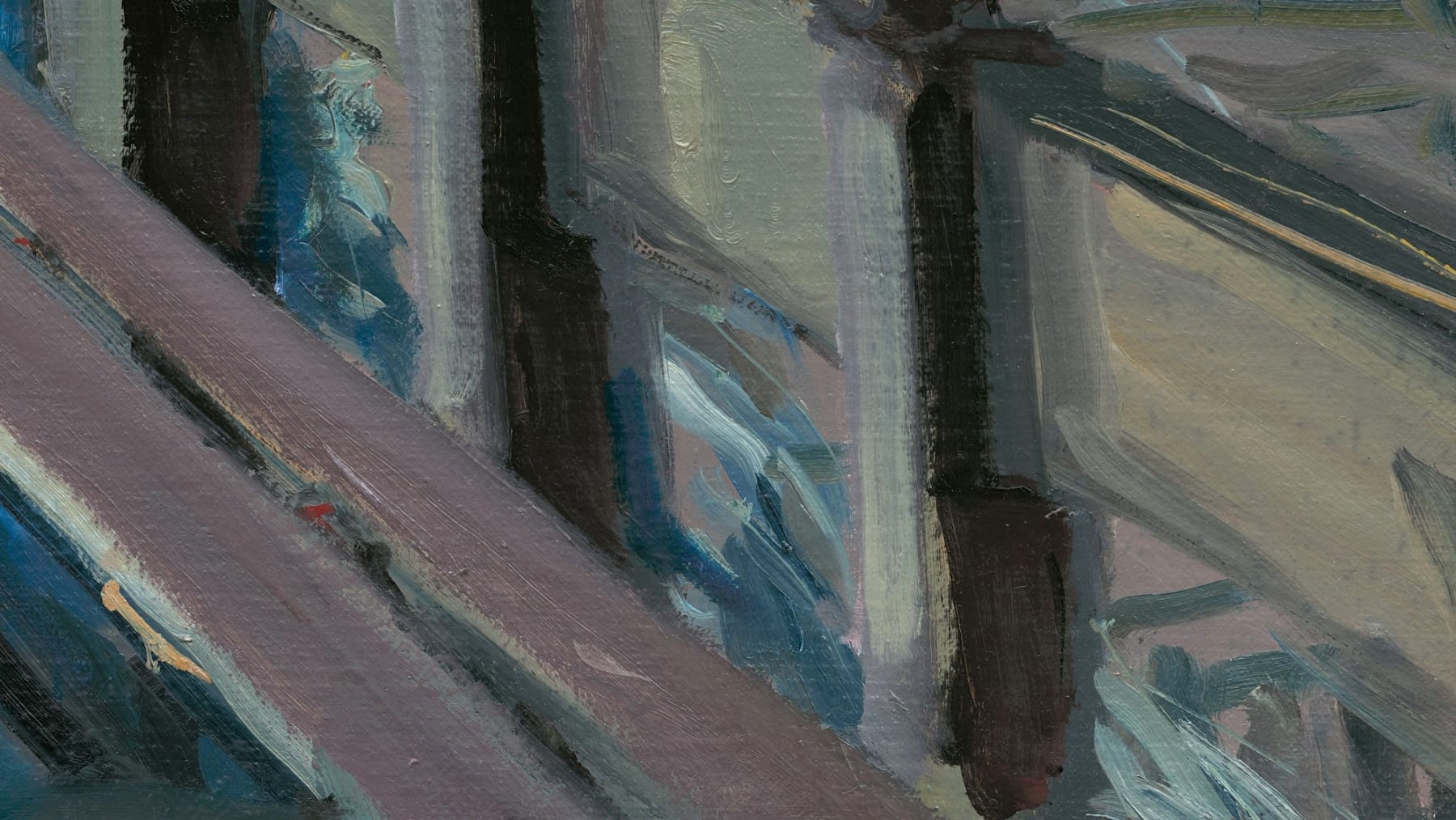 Gerard-Byrne-Soft-Reflections-irish-artist-art-gallery-Dublin-painting-detail