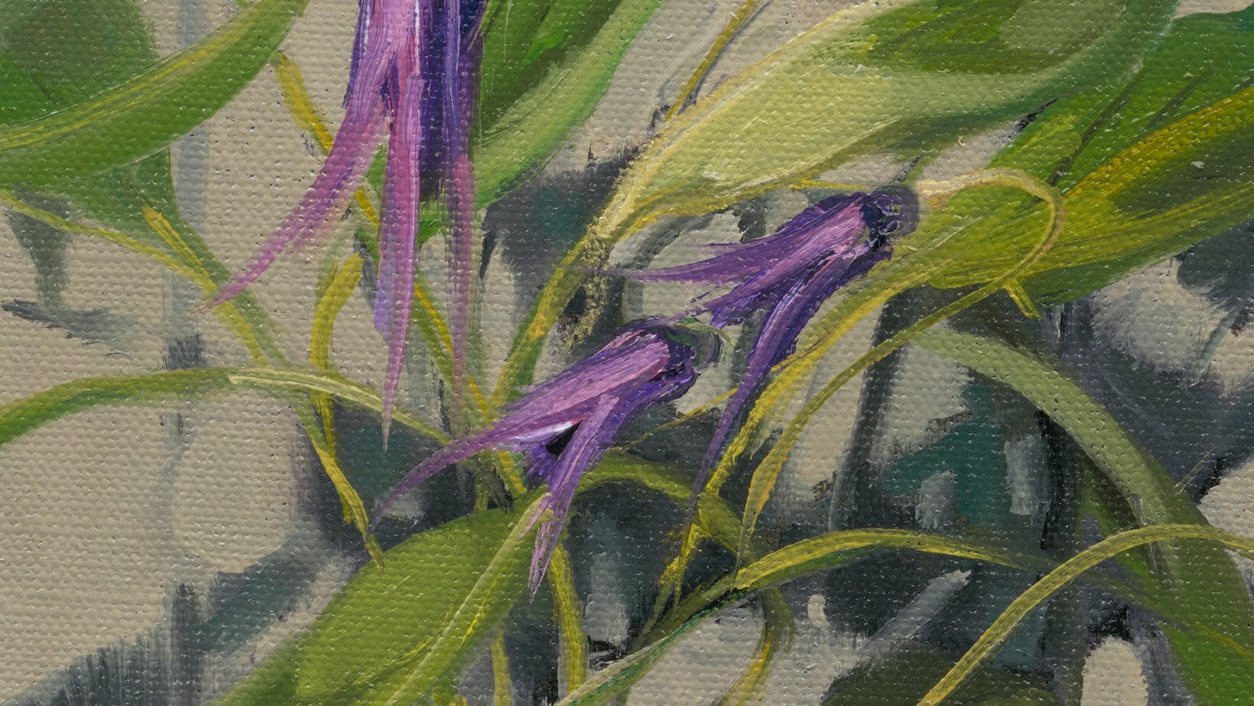 Gerard-Byrne-Good-Morning-to-You-My-Love-art-gallery-Dublin-Ireland-painting-detail