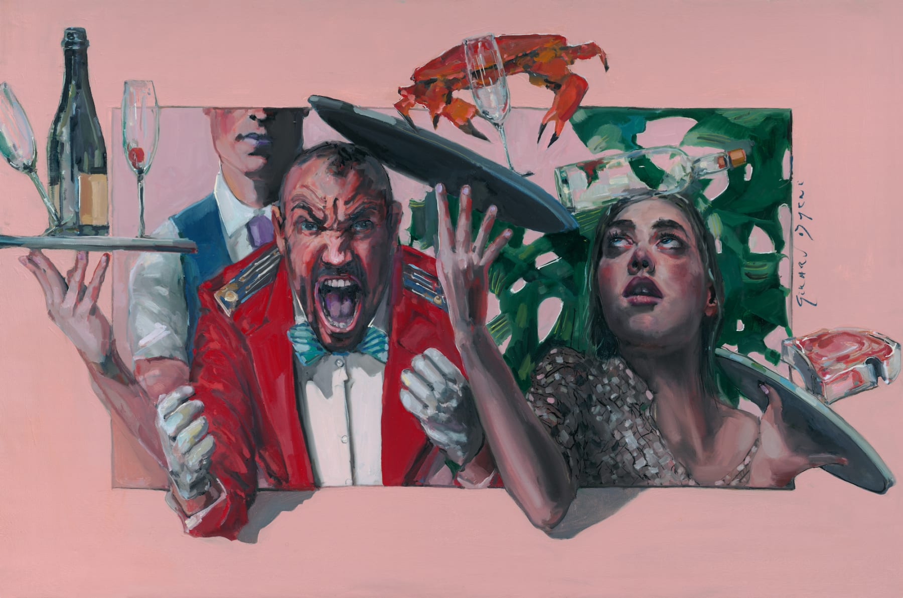 Gerard Byrne, Crabby Encounter, 2025