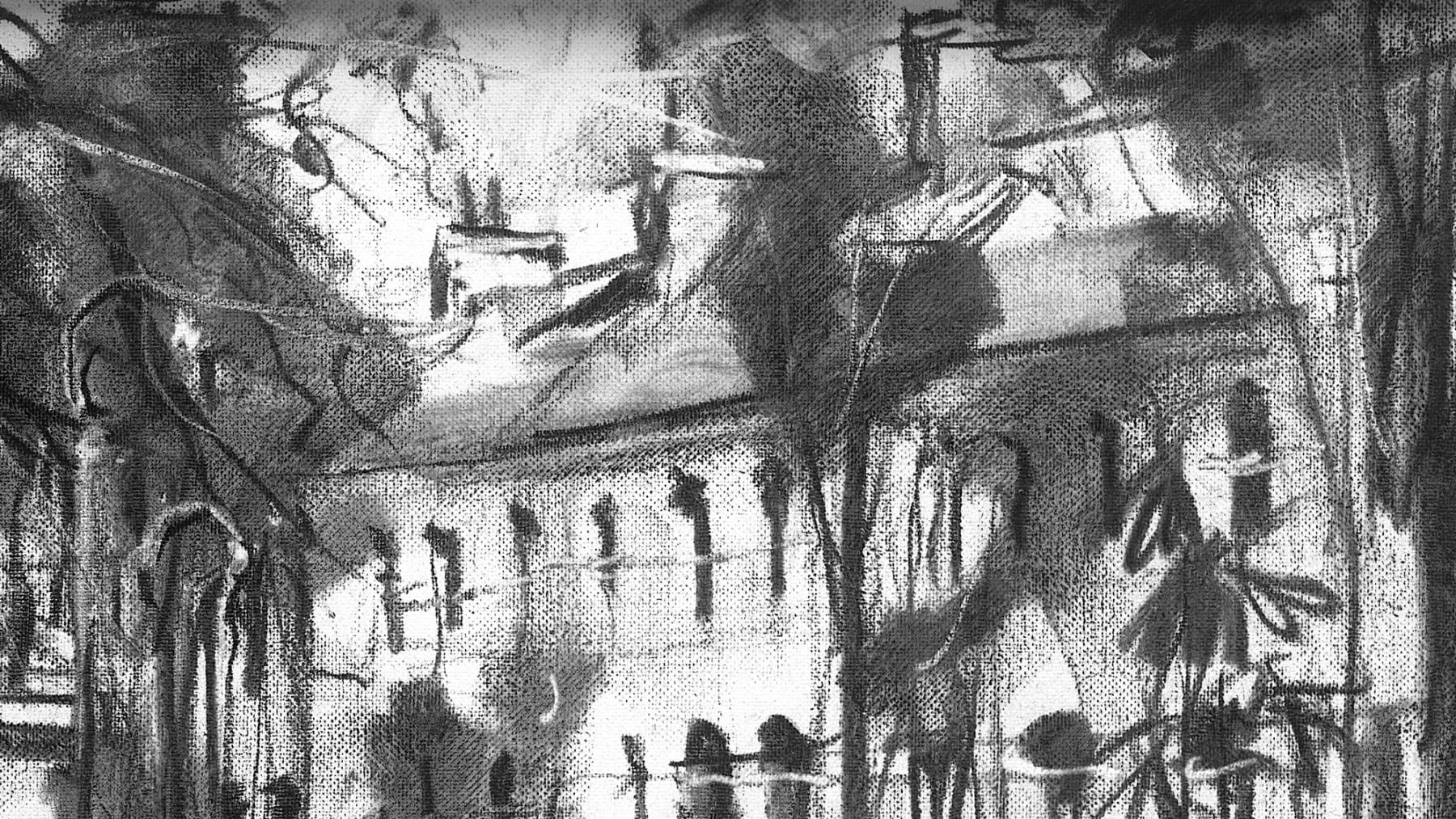 Gerard_Byrne_Time_to_Reflect_Ashfield_Road_Ranelagh_Charcoalogy_exhibition_art_gallery_Dublin_Ireland_drawing_detail