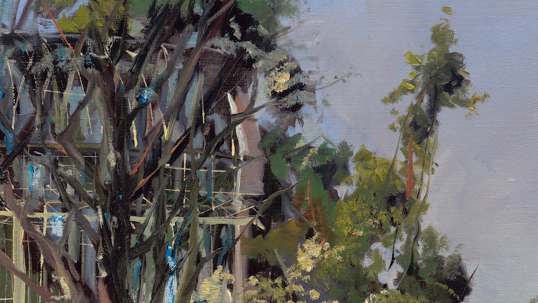 Gerard_Byrne_Easy_Living_contemporary_impressionism_painting_detail_fine_art_gallery_Dublin_Ireland