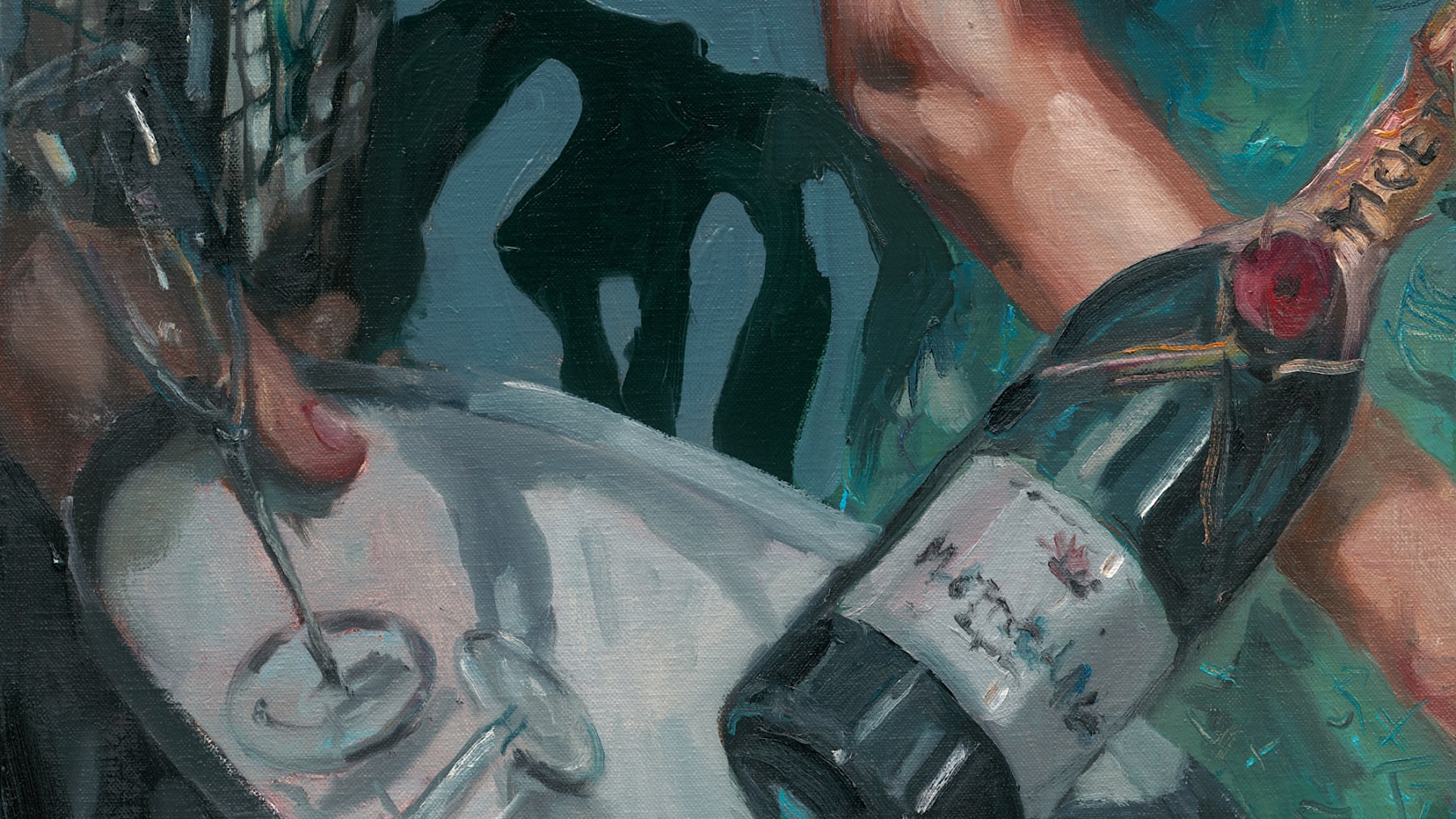 Gerard_Byrne_The_Thrill_is_Gone_contemporary_irish_art_painting_detail