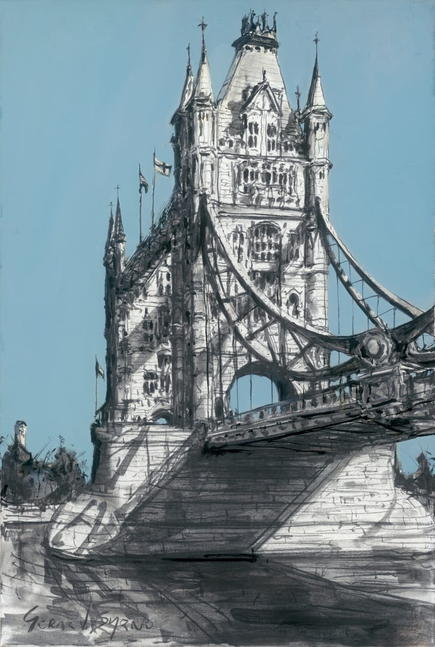 Gerard-Byrne-Tower-Bridge-I-London-charcoalogy-exhibition-art-gallery-dublin-ireland