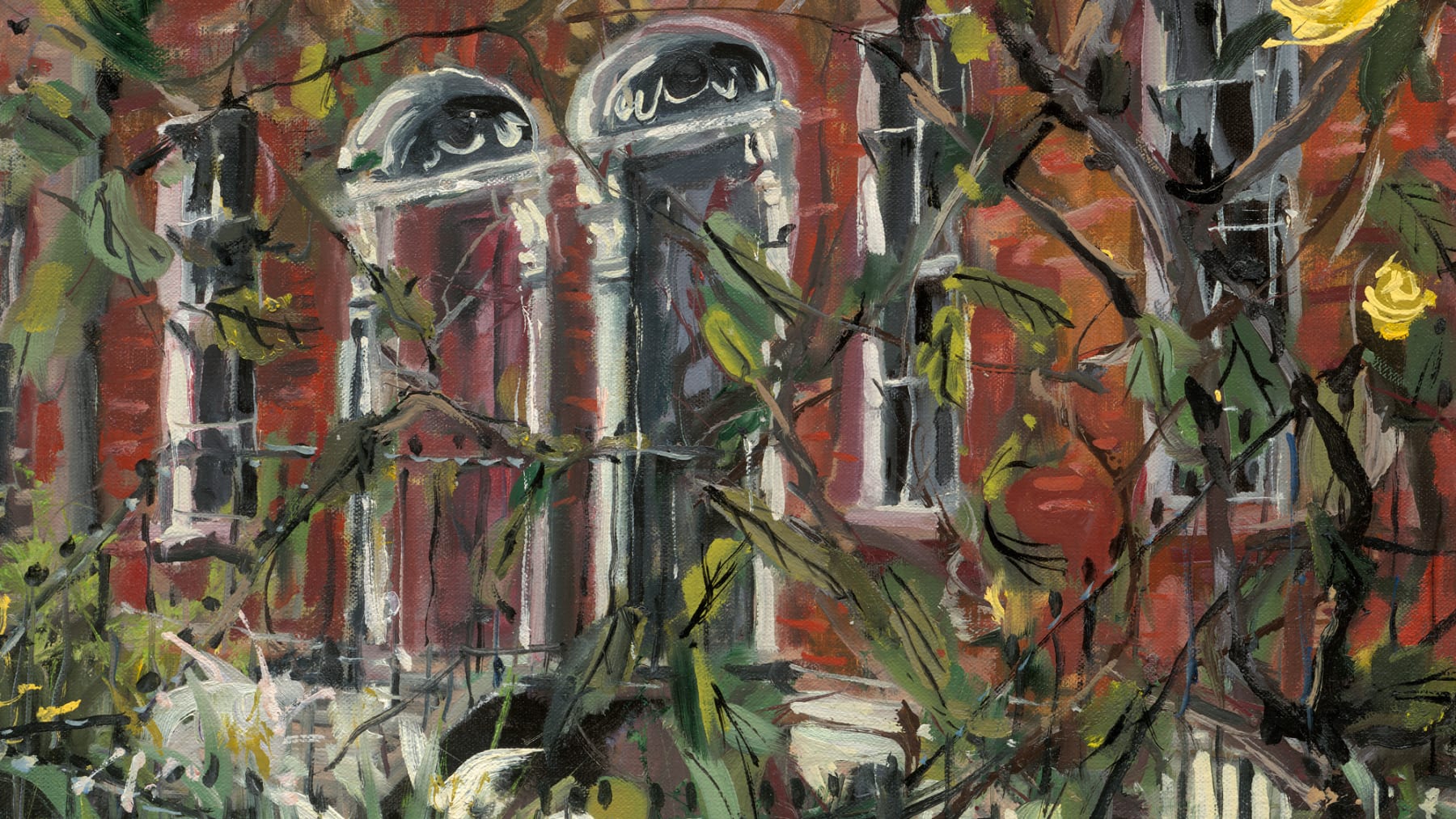 Gerard_Byrne_Silence_is_Golden_Irish_contemporary_impressionism_plein_air_fine_art_painting_detail