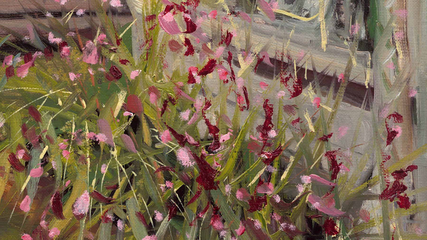 Gerard_Byrne_Easy_Living_contemporary_impressionism_painting_detail_fine_art_gallery_Dublin_Ireland