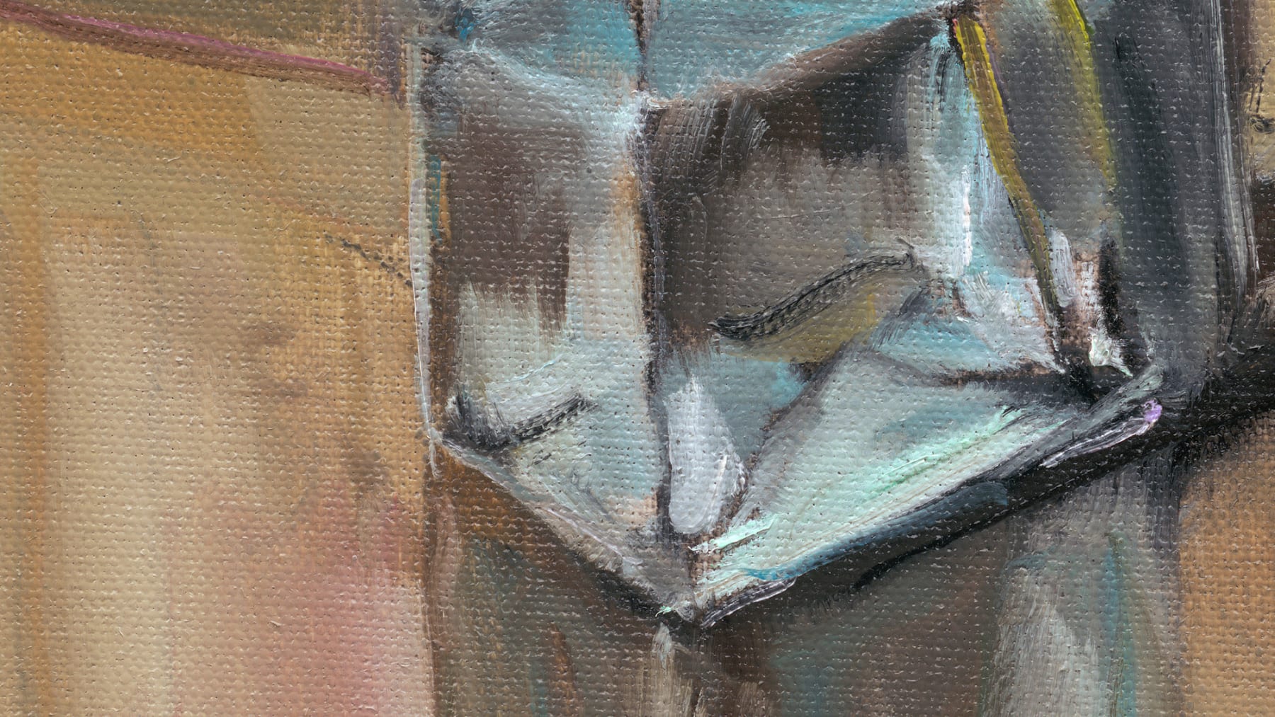 Gerard-Byrne-Good-Morning-to-You-My-Love-art-gallery-Dublin-Ireland-painting-detail
