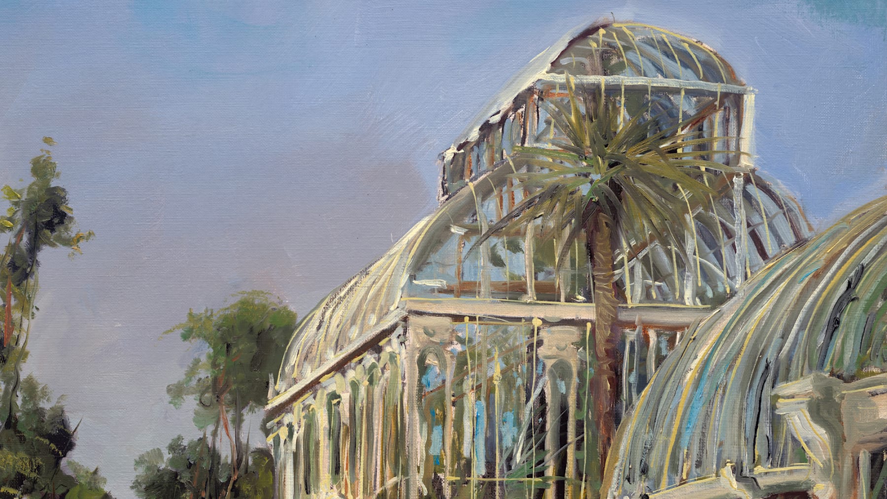 Gerard_Byrne_Easy_Living_contemporary_impressionism_painting_detail_fine_art_gallery_Dublin_Ireland