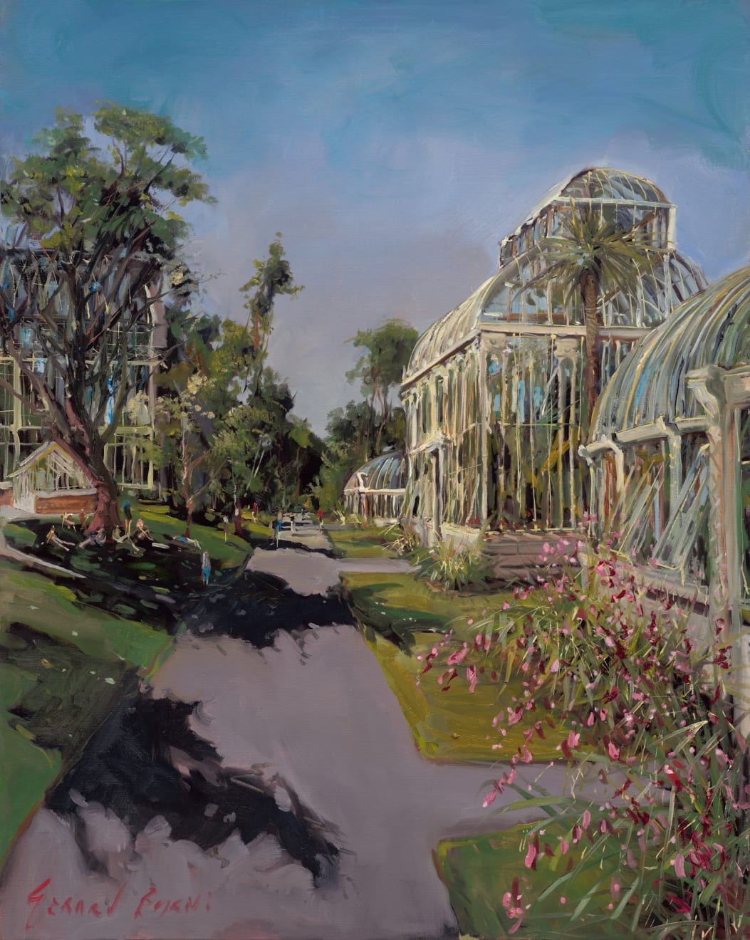 Gerard_Byrne_Easy_Living_contemporary_impressionism_fine_art_gallery_Dublin_Ireland