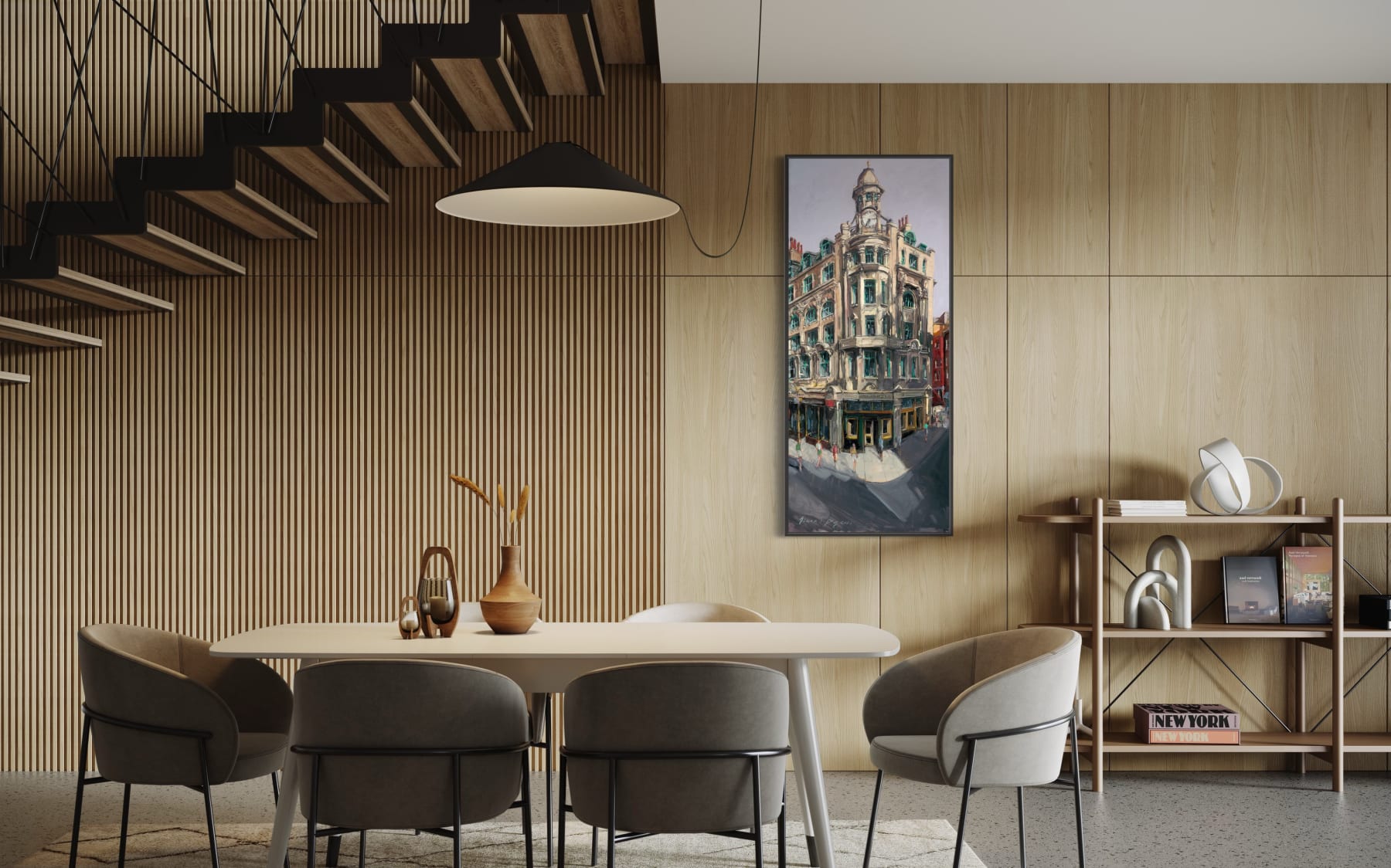 Gerard-Byrne-The-Final-Chapter-The-Pen-Corner-art-gallery-dublin-ireland-interior-design